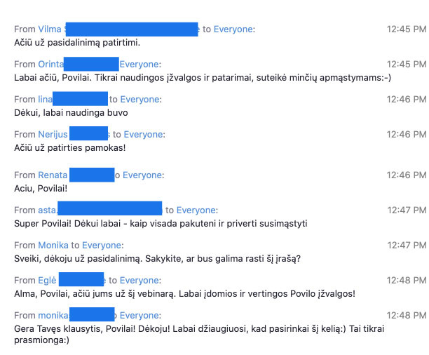 Webinaras koučingo specialistams