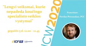 Webinaras koučingo specialistams